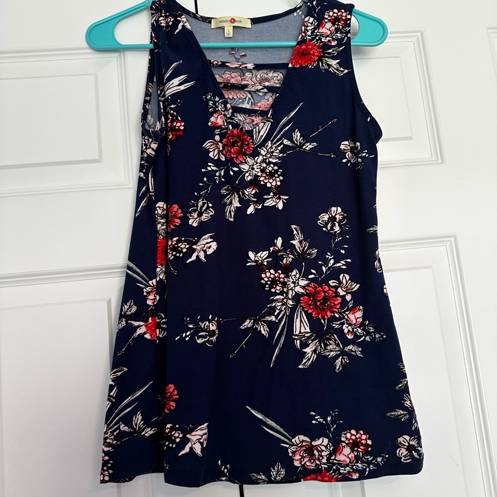 Wishful Park floral top
